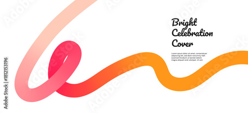 Dynamic rainbow ribbons blend with fluid squiggles and colorful waves. Playful strokes and bright doodles form a lively abstract scene ideal for kids posters, party layouts and modern creative art.