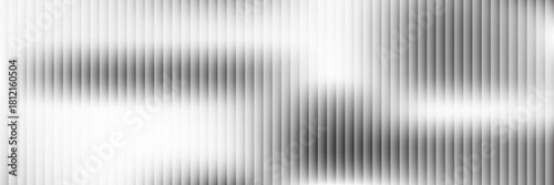 Texture of ribbed background. Silver gradient background of striped lines. Ribbed gray background. Metallic ribbed horizontal background.