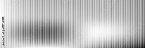 Texture of ribbed background. Silver gradient background of striped lines. Ribbed gray background. Metallic ribbed horizontal background.
