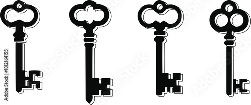 a set of key vector