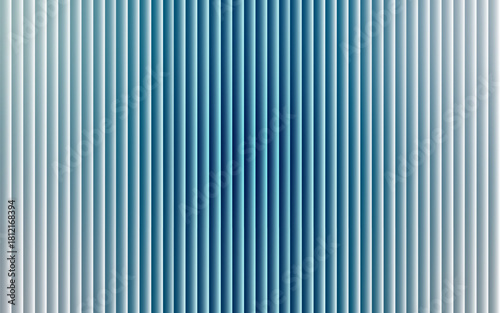 Horizontal ripple waves with teal aqua spectrum and soft blur. Gradient fractal glass texture backdrop, Fractal optical distortion, luminous ribbed field