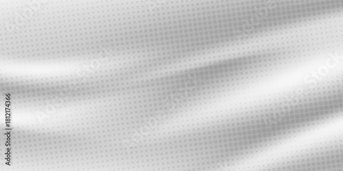Abstract white and gray color background with halftone effect, dot pattern. Vector illustration.