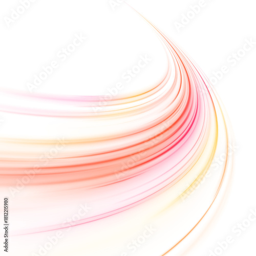 Abstract vector fire circles, sparkling swirls and energy light spiral frames. Database fast data transfer acceleration. Vector purple and blue glowing lines, air flow effect PNG.	