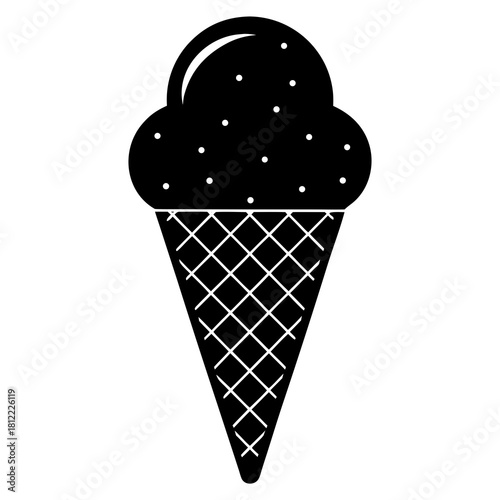 Vector ice cream icon