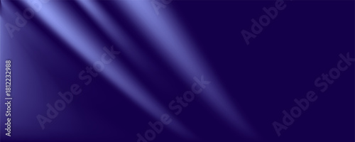 Beautiful purple optical lens flares. Natural colorful bright light rays. Shiny abstract illustration art.  Black Background.