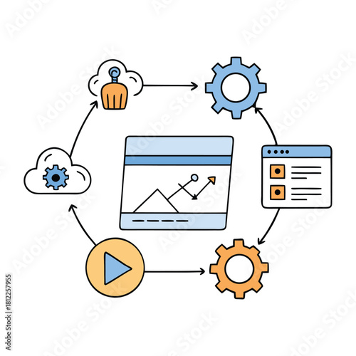 A responsive website interface that adapts smoothly to any screen size, offering clean layouts, flexible grids, and seamless navigation for an optimal user experience across devices.
