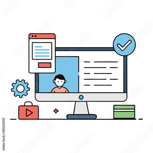 A responsive website interface that adapts smoothly to any screen size, offering clean layouts, flexible grids, and seamless navigation for an optimal user experience across devices.
