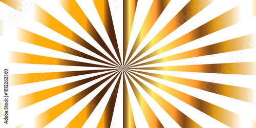 Bright golden & White Radial Sunburst Background with Sharp Rays, Subtle Gradient, Pop Art, & Comic Book Effect.dynamic starburst design with sense of energy, motion, and intensity & retro, comic.