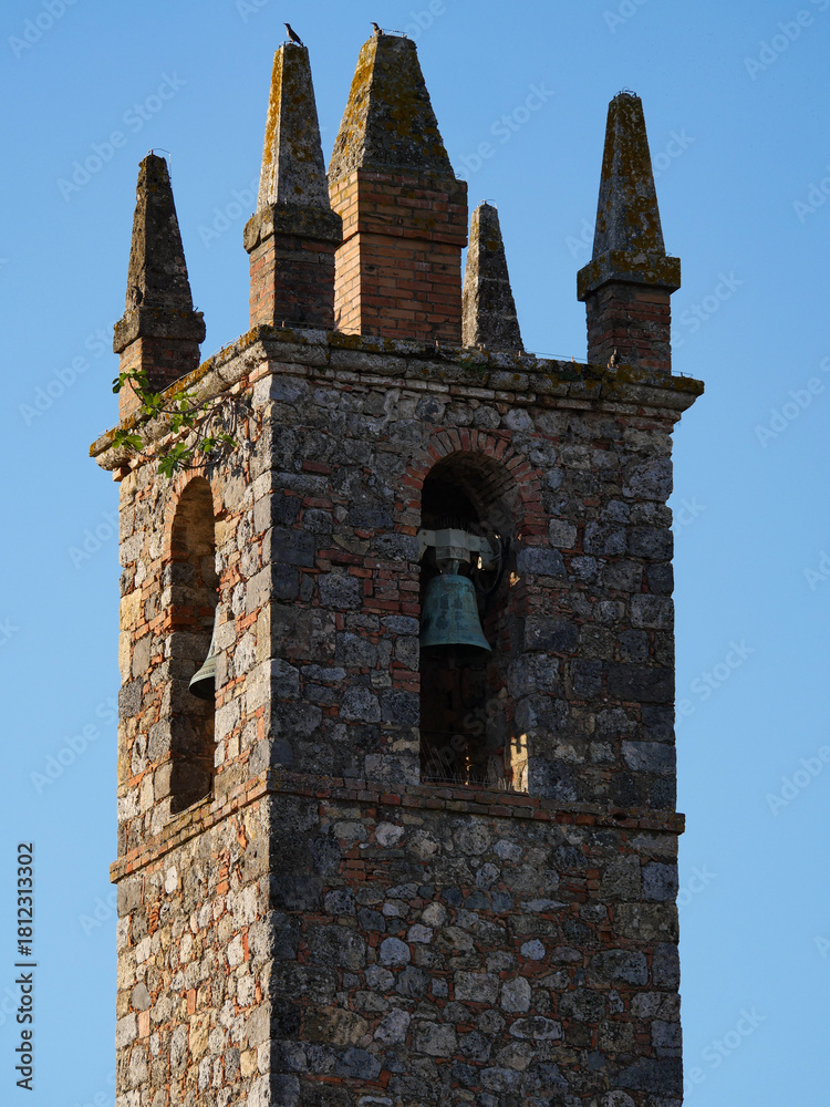 Obraz premium Italie - Monteriggioni - Toscane