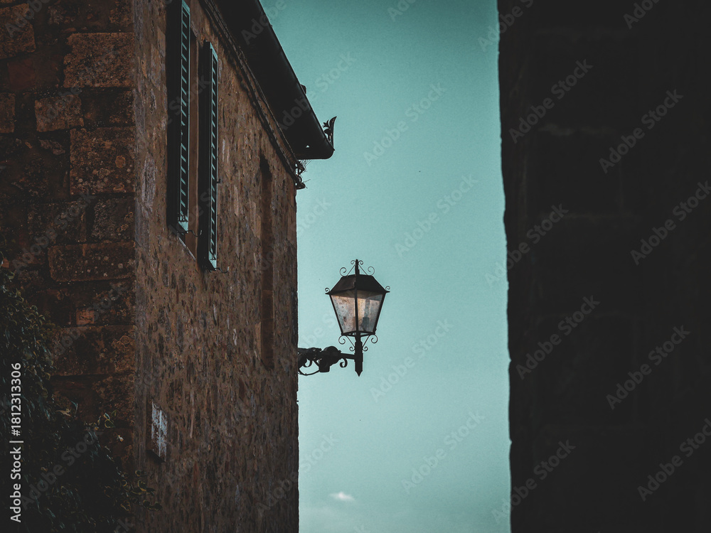 Naklejka premium Italie - Monteriggioni - Toscane