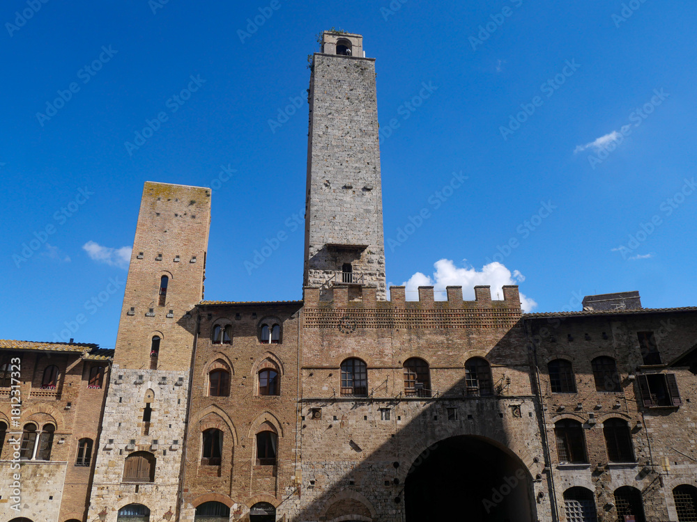 Fototapeta premium Italie - San Gimignano - Toscane