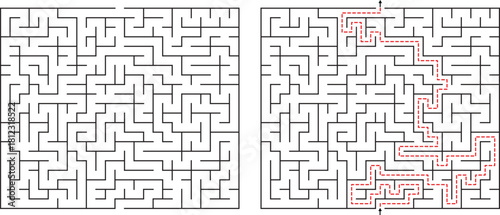 Early Logic Development Line Maze