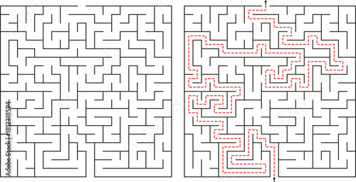 Child Focus-Enhancing Minimal Maze