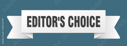 editor's choice ribbon isolated on transparent background. editor's choice ribbon