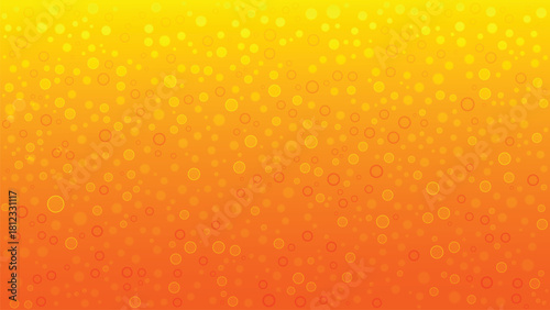 A vibrant abstract background featuring a smooth gradient transitioning from bright yellow at the top to a deep orange at the bottom, composed of tiny squares.