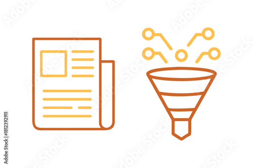 Newspaper Ad Layout Flat