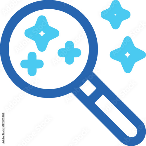 Search Magnifying Glass Icon for Online Lookup