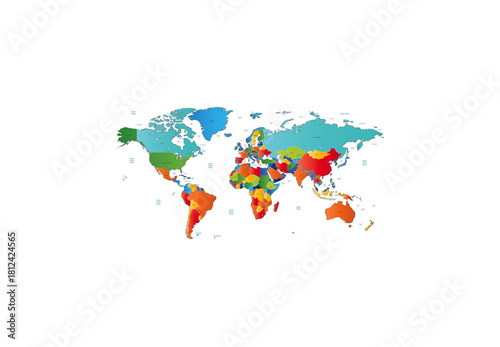 map, world, earth, america, europe, globe, vector, asia, country, continents, geography, world map, illustration, continent, 