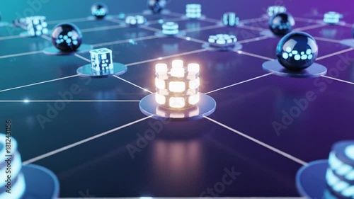 Network connections forming digital data transfer