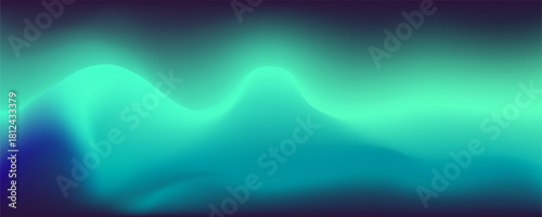 Warm Fiery Gradient with Abstract Blurred Design