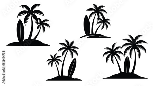 palm tree silhouette