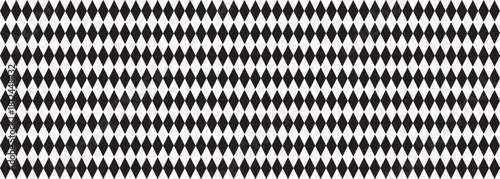 seamless geometric pattern with triangles, Black diamond checkerboard repeat pattern, replete image, design for fabric printing. EPS 10.