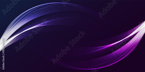 Beautiful glow flare and spark. Red blue special effect, speed police line. Magic of moving fast motion laser beams, horizontal light rays. Abstract neon color glowing lines background. Vector