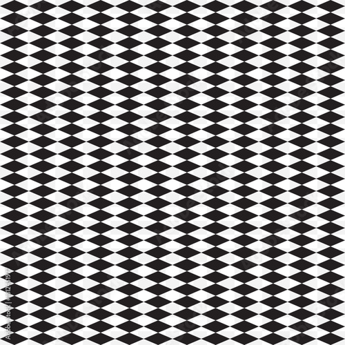 Seamless harlequin pattern-black and white. Bavarian Oktoberfest seamless pattern with blue and white rhombus Flag of Bavaria Oktoberfest blue checkered background. EPS 10.