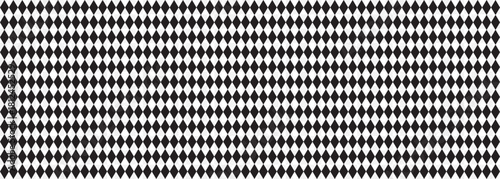 Seamless harlequin pattern-black and white. Bavarian Oktoberfest seamless pattern with blue and white rhombus Flag of Bavaria Oktoberfest blue checkered background. EPS 10.