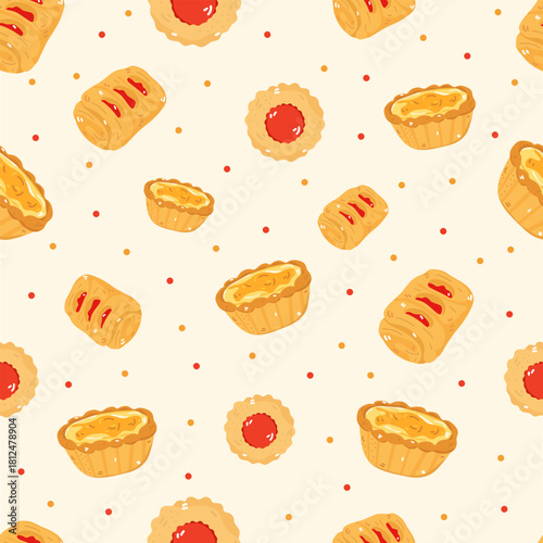 bakery Seamless Pattern