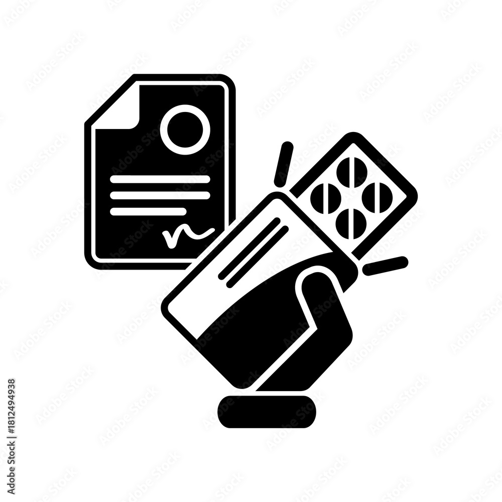Fototapeta premium Medical prescription