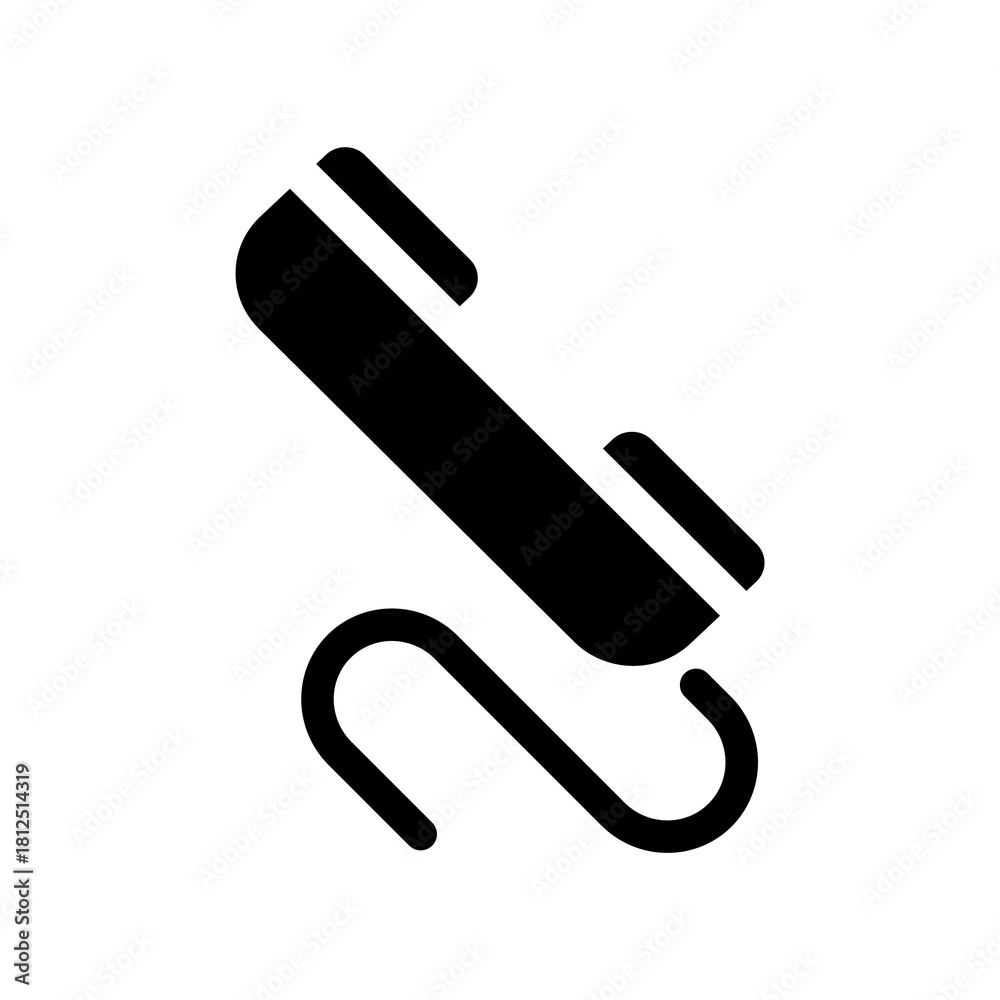 Obraz premium Phone symbol flat icon