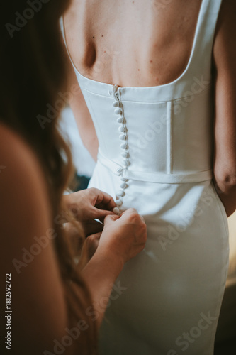 wedding dress detail