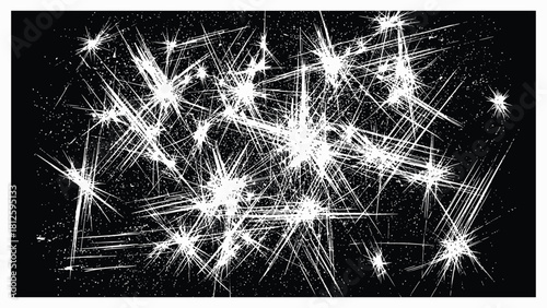 Dynamic grunge texture with starburst effects creates striking backgrounds for your modern designs now