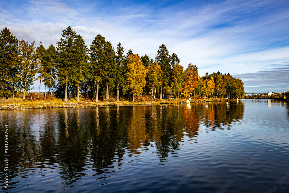 Fototapeta premium The Golden Canal