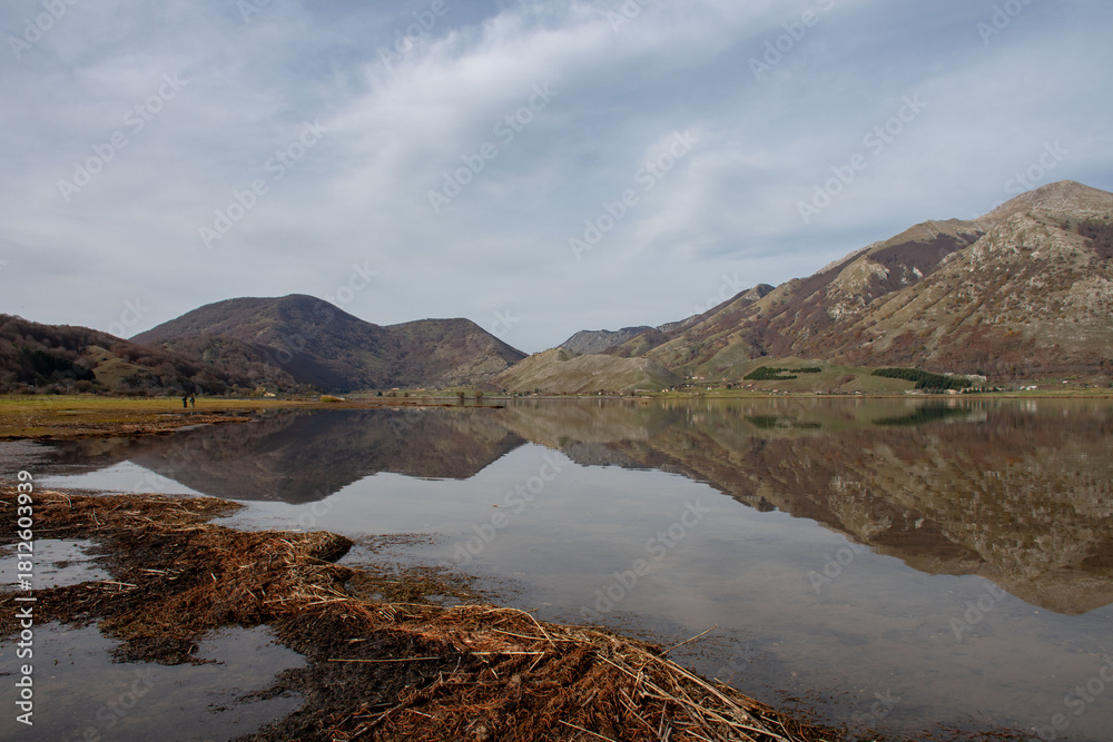 Fototapeta premium mountain lake in the mountains