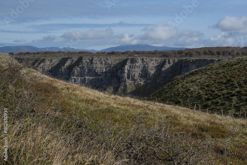 Views of Delika Canyon from Mount Santiago