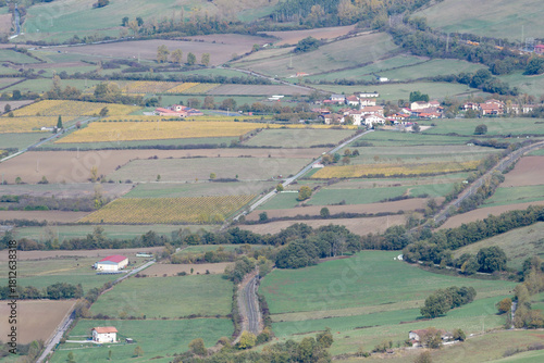 Panoramic view of the Delika Valley from the Monte Santiago Lookout
