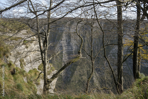 Views of Delika Canyon from Mount Santiago