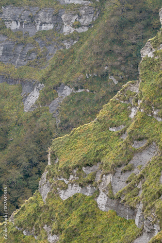Views of Delika Canyon from Mount Santiago