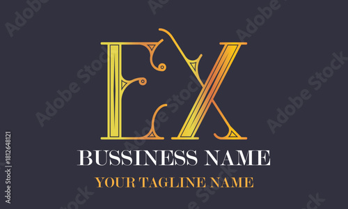 EX E ex initial logo | initial based abstract modern minimal creative logo, vector template image. luxury logotype logo, real estate homie logo. typography logo. initials logo