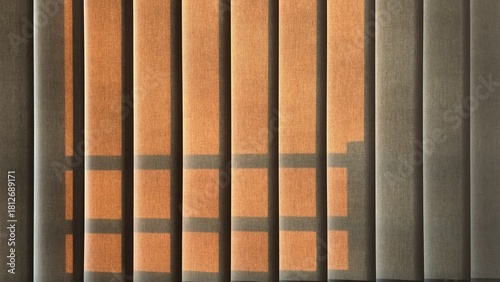 Wallpaper Mural Vertical Blinds in an Office Building Torontodigital.ca