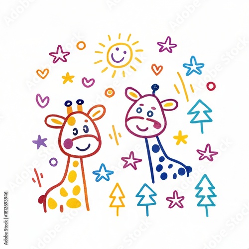 cute cartoon illustration artwork