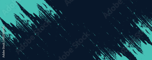 Minimal Abstract turquoise Grunge Scratch Background Template.
