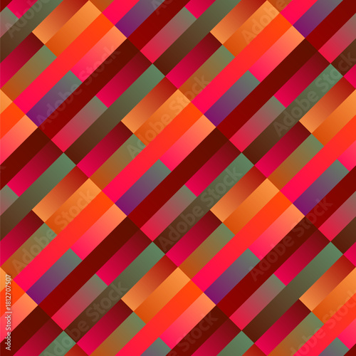 Geometrical abstract gradient diagonal stripe pattern background