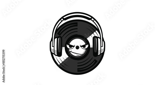 Cute Stack of Pancakes with Butter and Syrup Breakfast Delight Illustration