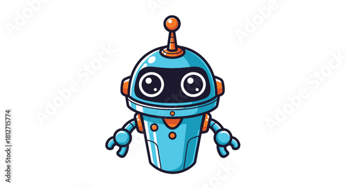 Cute Stack of Pancakes with Butter and Syrup Breakfast Delight Illustration