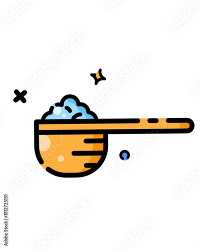 vector illustration of a cartoon tourist