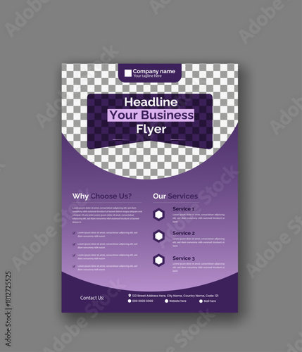 Business flyer design 