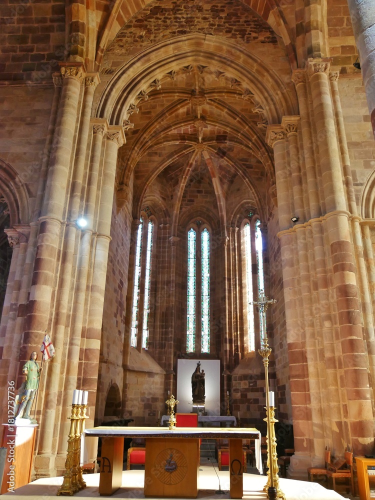 Fototapeta premium Kathedrale von Silves an der Algarve Portugal